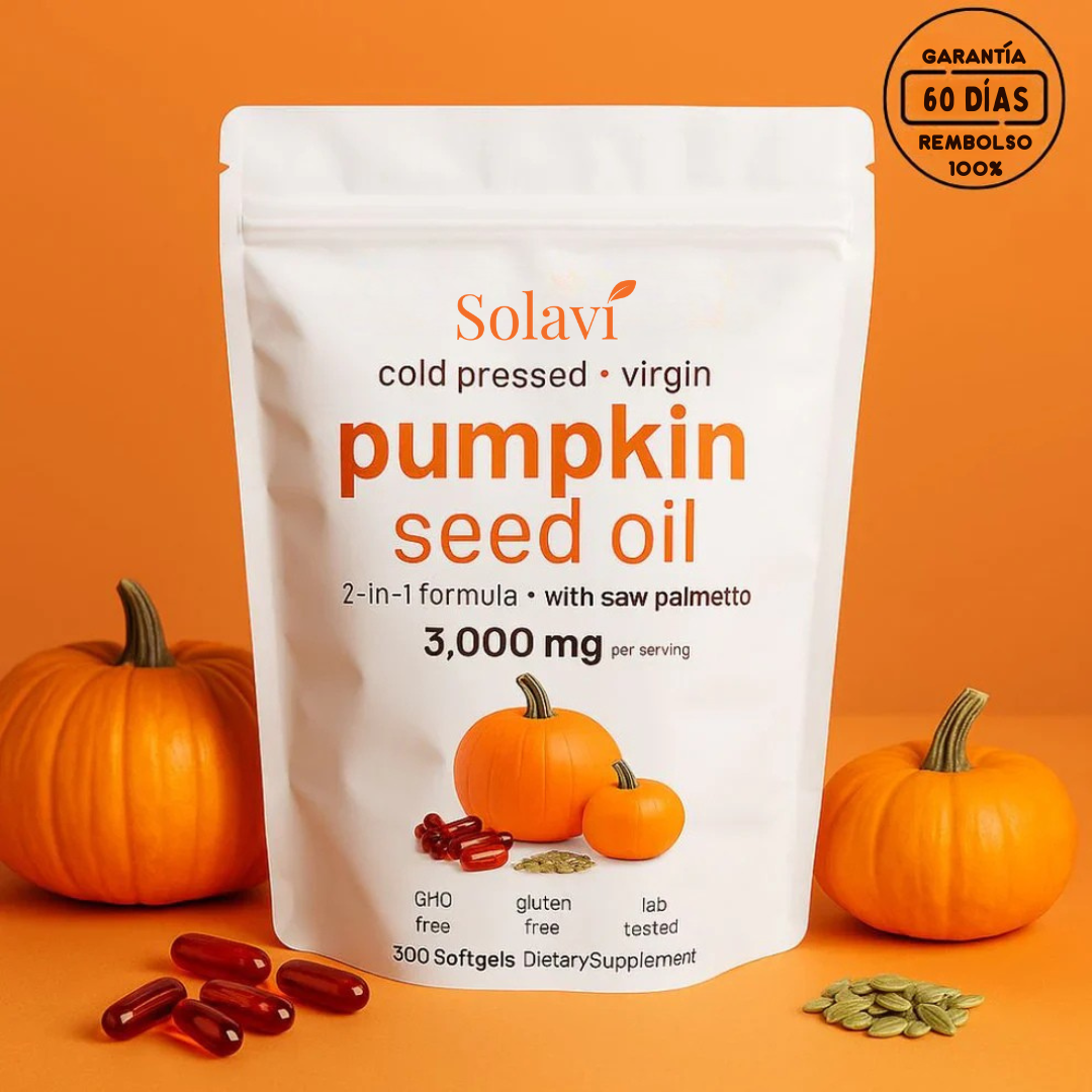 Aceite de Semilla de Calabaza Solaví - Mujer