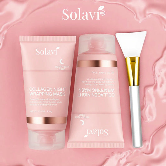Mascarilla envolvente nocturna de colágeno